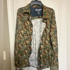 Mosaic Long Sleeve Button Down